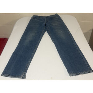 Vintage Levi’s 550 Relaxed Fit Jeans Mens 33x34 Medium Wash Blue Made In USA Y2K